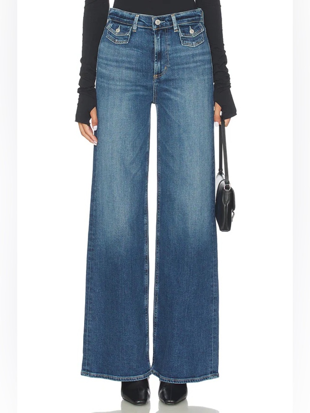 Citizens Of Humanity Issy Wide Leg Denim Jeans Size 29